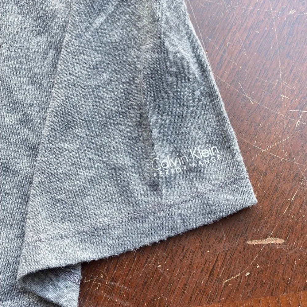 Calvin Klein Performance set of 2 Gray and Blue Women's Tank Tops size Small - Picture 7 of 9